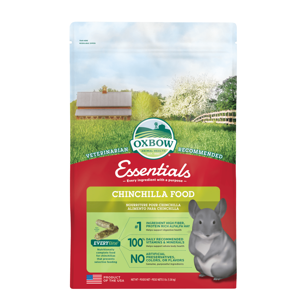 Oxbow Essentials Cibo per Cincillà - 1,36 kg Oxbow Essentials Cibo per Cincillà - 1,36 kg